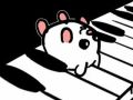 Hamster On Piano